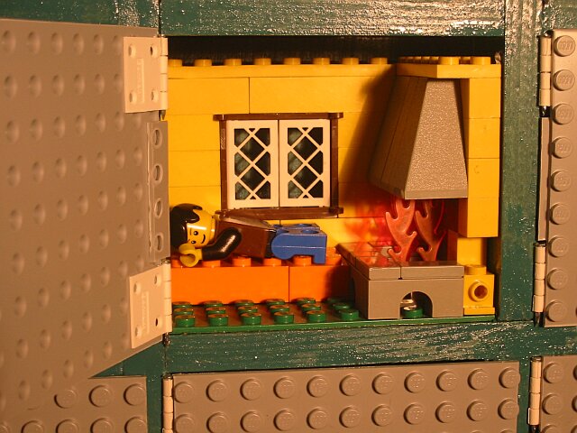 Lego... chez nico Désign Couleur cheminée